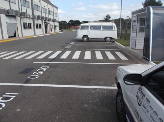 Pintura  de Estacionamento Toshiba